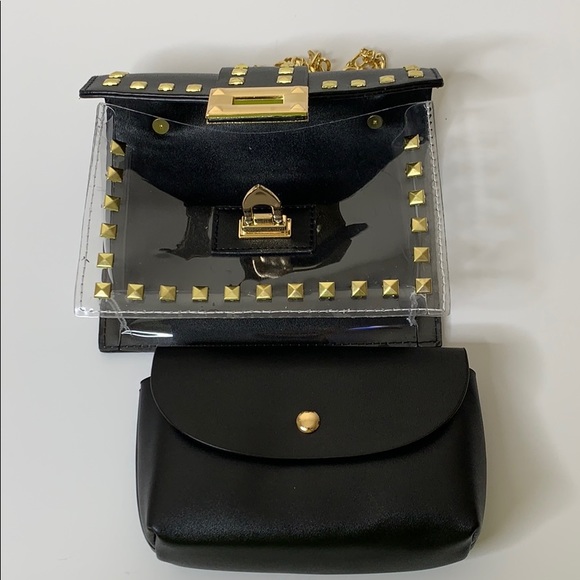 New Jelly Bag Stadium with gold studs with pouch - Picture 4 of 5